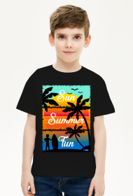 Sun Summer Fun - Koszulka dziecięca dla chłopca
