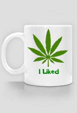 Kubek "Marihuana I Liked"