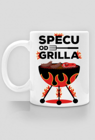 Specu od Grilla - Biały kubek