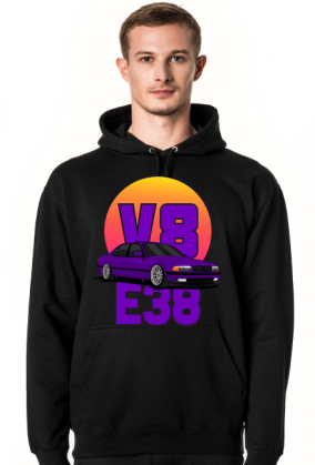 BMW E38 V8 - Bluza z kapturem