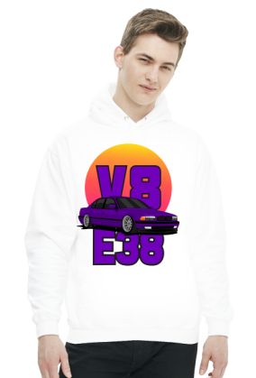 BMW E38 V8 - Bluza z kapturem