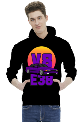 BMW E38 V8 - Bluza z kapturem