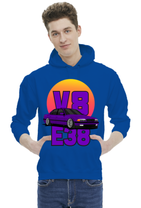 BMW E38 V8 - Bluza z kapturem