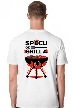 Specu od Grilla - Koszulka męska biała