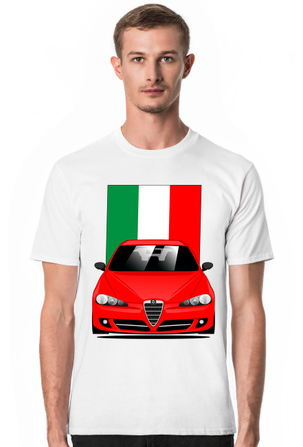 Alfa Romeo 147 - T-shirt męski