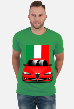 Alfa Romeo 147 - T-shirt męski