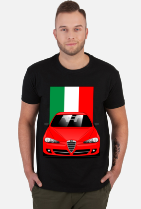 Alfa Romeo 147 - T-shirt męski