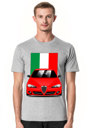 Alfa Romeo 147 - T-shirt męski