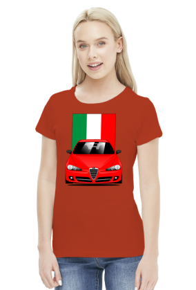 Alfa Romeo 147 - T-shirt damski