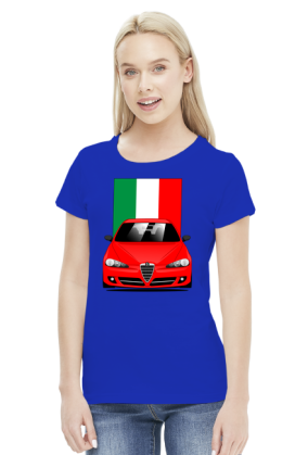 Alfa Romeo 147 - T-shirt damski