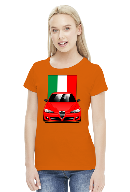 Alfa Romeo 147 - T-shirt damski