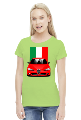 Alfa Romeo 147 - T-shirt damski