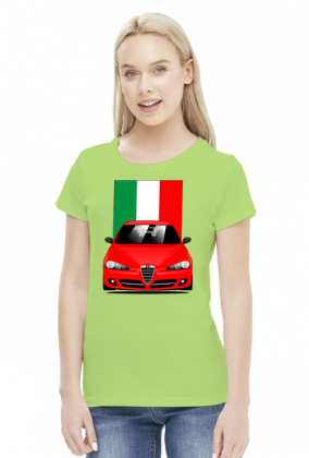 Alfa Romeo 147 - T-shirt damski
