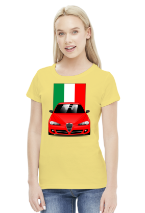 Alfa Romeo 147 - T-shirt damski