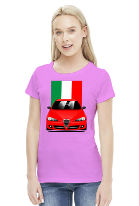 Alfa Romeo 147 - T-shirt damski