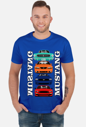 Ford Mustang - T-shirt męski