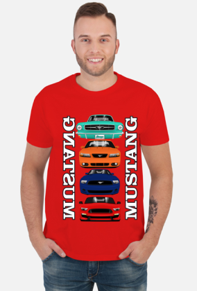Ford Mustang - T-shirt męski
