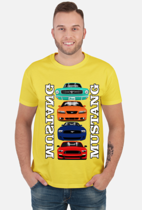 Ford Mustang - T-shirt męski