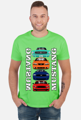 Ford Mustang - T-shirt męski