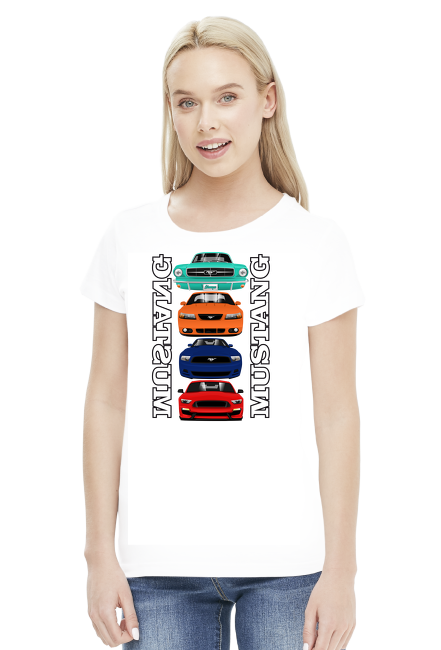Ford Mustang - T-shirt damski