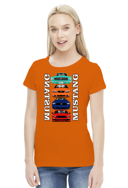 Ford Mustang - T-shirt damski