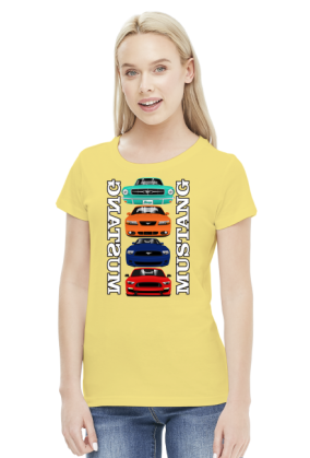 Ford Mustang - T-shirt damski