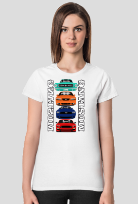 Ford Mustang - T-shirt damski