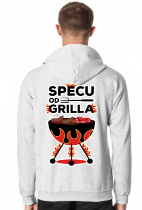 Specu od Grilla - Bluza męska z kapturem