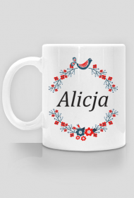 kubek z imieniem Alicja