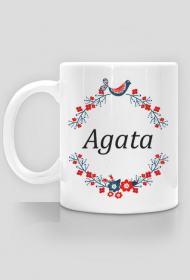kubek z imieniem Agata