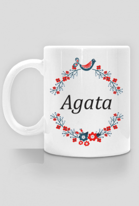 kubek z imieniem Agata