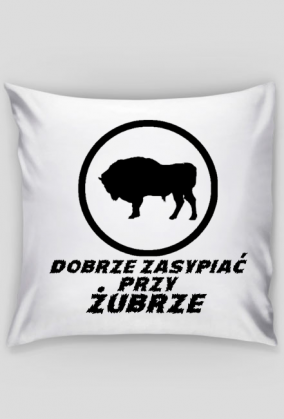 Poduszka z Żubrem