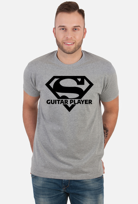 Super Guitar Player - Super Gitarzysta - koszulka gitarzysty