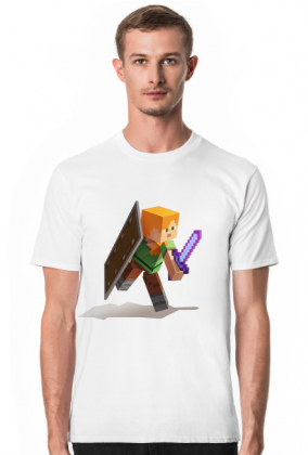 Kolorowa koszulka z edycji ,,Minecraft"