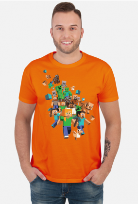 Koszulka z edycji ,,Minecraft"