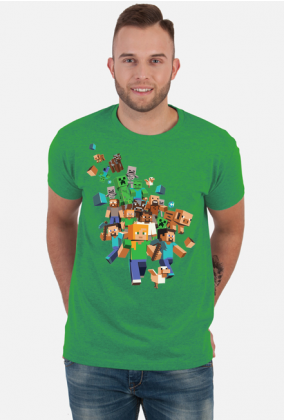 Koszulka z edycji ,,Minecraft"