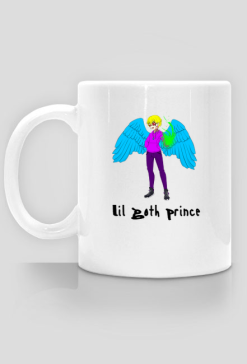 Lil Goth Prince' Cup - Classic White