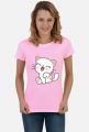 Koszulka damska PUPILE kot