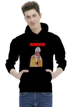 Bluza z podpisem WASTED
