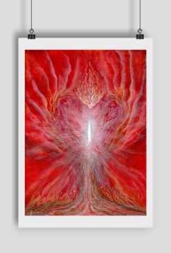 Serce Boga - plakat 59x84cm
