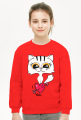 bluza z kotkiem