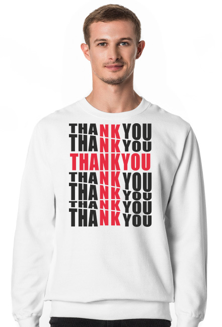 TKANK YOU - bluza chrześcijańska