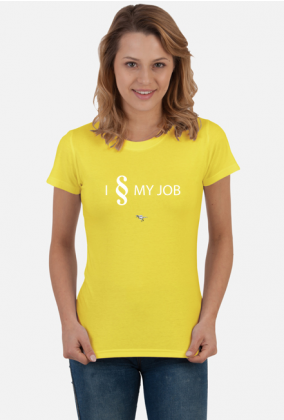 I § MY JOB - T-shirt damski - kolor