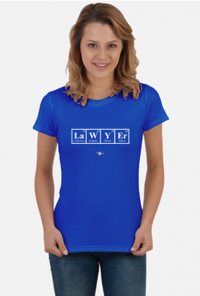 Pierwiastki Lawyer - T-shirt damski kolor