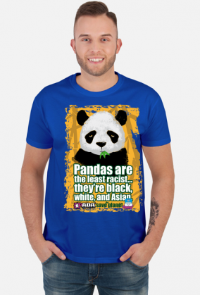 Panda planeta stop rasizm. Pada