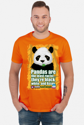 Panda planeta stop rasizm. Pada