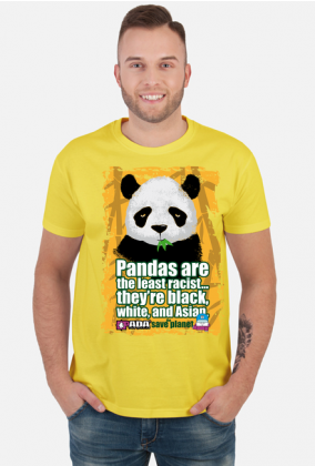 Panda planeta stop rasizm. Pada