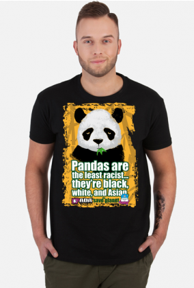 Panda planeta stop rasizm. Pada