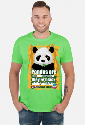 Panda planeta stop rasizm. Pada