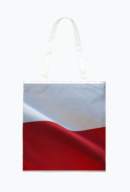 Flaga Polski torba na zakupy